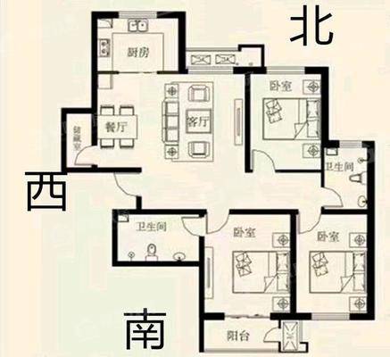 万泰丽景西区3室2厅2卫131㎡ 万泰丽景西区3室2厅2卫131㎡